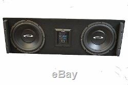 10 Dual Sealed Speaker Box for Jeep Wrangler (All Years), CUSTOM MADE IN USA