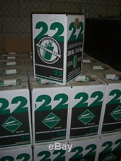 (10) R22 30 lb. Cylinders brand new factory sealed made in USA FREE shipping