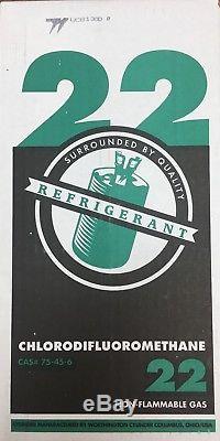 15 lbs R22 Refrigerant Freon New Factory Sealed Made in USA Same Day Shipping
