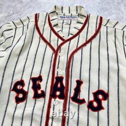 1939 San Francisco Seals Pcl Ebbets Field Flannels Jersey #26 Size L Made In USA