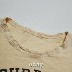 1950s Purdue Boilermakers Tshirt Vintage USA Made Sportswear 40s Athletic Seal