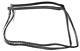 1970 1977 Corvette Coupe T-Top Weatherstrip Pair Seal Made in USA C3 NEW