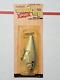 1970s Bagley Sealed Carded Fishing Lure All Brass Made In USA 8 Out 10 In Rarity