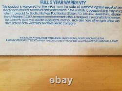 1988 Vintage new sealed Sunbeam Alpha heated electric blanket, made in USA