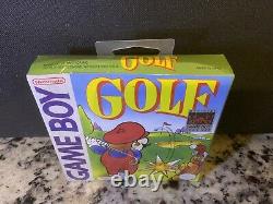 1990 Original Mario Golf 100% Sealed For Gameboy. 1st Print Run Made In japan