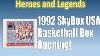 1992 Skybox USA Basketball Team Sealed Box Opening