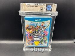 1st Print Made in USA Super Smash Bros. Wii U WATA 9.4 A FACTORY SEALED VGA