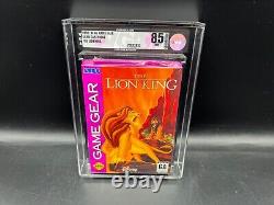 1st Print Made in USA The Lion King Sega Game Gear VGA 85 FACTORY SEALED WATA