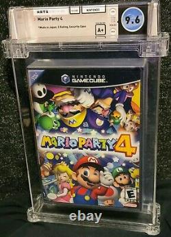 1st print made n japan Wata mint 9.6 A+ Mario Party 4 Nintendo GameCube sealed