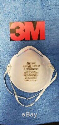 200 X 3M N95 Respirator Filter Face Mask NIOSH Model 8000 USA MADE MASK SEALED