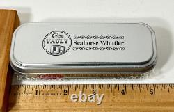 2013 S/N 198 Case xx 6355WHSS Seahorse Whittler Vault Knife Sealed Tin Bone NEW