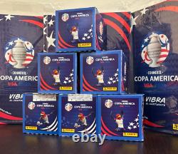 2024 Panini Copa America 05 sealed boxes Made in Brazil, version extra sticker