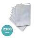 2200 PCS 4x7.5 Bubble Out Pouches / Bubble Bags, Clear, Self Seal (Made In USA)