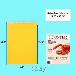 3600 #4 9.5x14.5 Kraft Bubble Padded Mailers Self Seal Made In North America