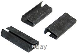 3/4 Push-On Serrated Poly Strapping Seals-1000/Box- P34PO3- USA Made