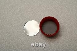 4000x Lot 28mm Red Plastic Bottle Screw Caps with Seal & Tamper Evident USA MADE