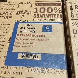 4PK Compatible Toner Cartridge for Xerox Phaser 6700 Made In USA Sealed New