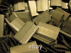 500 pc. Made In USA Steel Strapping Seal 1-1/4 Push 01700830 Double Notch MSC