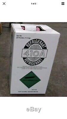 5-R-410A Refrigerant 25LB Gas Tank New Factory Sealed CYLINDER Made in USA