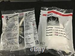 5-pieces 3M 8293 NIOSH P100 Particulate Respi, NEW & SEALED! Made In USA