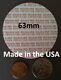 63mm Press & Seal Cap Liners 63 mm Foam Safety Tamper Seals USA Made 50-1000