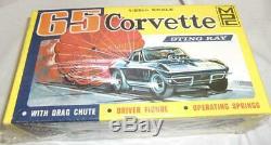 65 Corvette Sting Ray 1/25th scale MPC Model Kit Sealed Made In USA L@@K