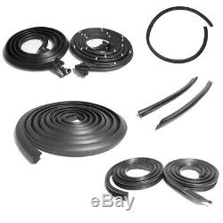 66-67 Chevelle Malibu Weatherstrip Seal Kit 8 Pieces 2 Door Coupe New USA MADE