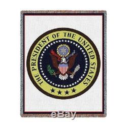6ft x 4.5ft Presidental Seal Throw Rug Blanket POTUS White House USA MADE Obama