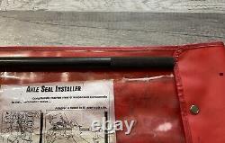 6pc USA Made Axel Seal Installer Set With Case