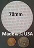 70mm Press & Seal Cap Liners 70 mm Foam Safety Tamper Seals USA Made 50-1000