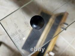 74-0321 glass magnification scale sealed image tool & case Made in USA