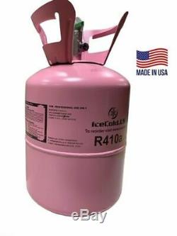 (8) R410a, R410a Refrigerant 11lb Tank. New Factory Sealed (Made in USA)