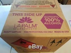 99% Isopropyl Alcohol Famous brand La PALM 04 gallons sealed USA Made