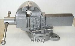 American Scale Co. Red Seal Vise No. 62C 3 1/2 Jaws Made in Kansas City, USA