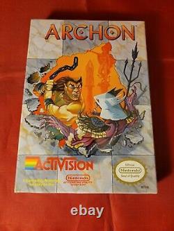 Archon Nintendo NES New Sealed with hang tab 1984 made in Japan