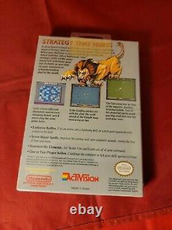 Archon Nintendo NES New Sealed with hang tab 1984 made in Japan