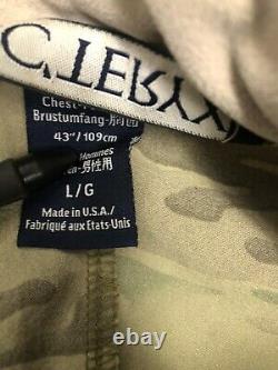 Arcteryx LEAF Combat Jacket Multicam Large Made In U. S. A. NSW SOF SEAL CAG Delta