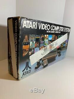 Atari 2600 VCS System Rare 1980 Promo Use Only, Made In USA Factory Sealed