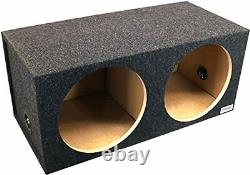 Atrend 15DQ 15 Dual Sealed Subwoofer/Speaker Enclosure Made in USA