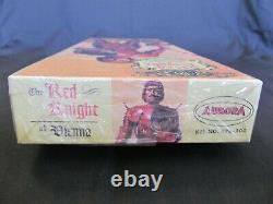 Aurora 1963 Red Knight Of Vienna Mint In Sealed Box (mib) Made In USA