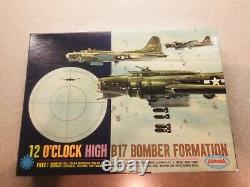 Aurora 1965 12 O'Clock High B17 Bomber Formation KIT # 352-198 MADE IN USA Bags