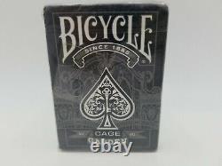 Black Bicycle Cage No. 01 Garden Playing Cards The Garden Deck Made in USA Sealed