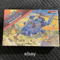 Blue Thunder Police Helicopter 1984 Vintage Sealed USA Made Kit