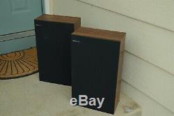 Boston Acoustics Vintage A70 8 2 way Sealed Speakers Made in USA Local PU