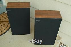 Boston Acoustics Vintage A70 8 2 way Sealed Speakers Made in USA Local PU