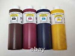 Brand New Sealed (4) 16oz Bottles Of Dye Sublimation Printer Ink MADE IN USA