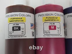 Brand New Sealed (4) 16oz Bottles Of Dye Sublimation Printer Ink MADE IN USA