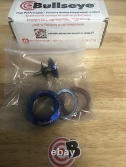 Bullseye BMX Integrated Headset Blue Sealed 1-1/8 American Made USA