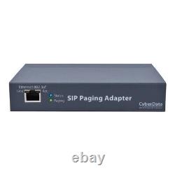 CD-011233 SIP Paging Adapter by CyberData Made in USA (BRAND NEW SEALED IN BOX)
