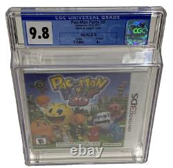 CGC 9.8 A+ SEALED Pac-Man Party Made in Japan Nintendo NEW 3DS, 2011